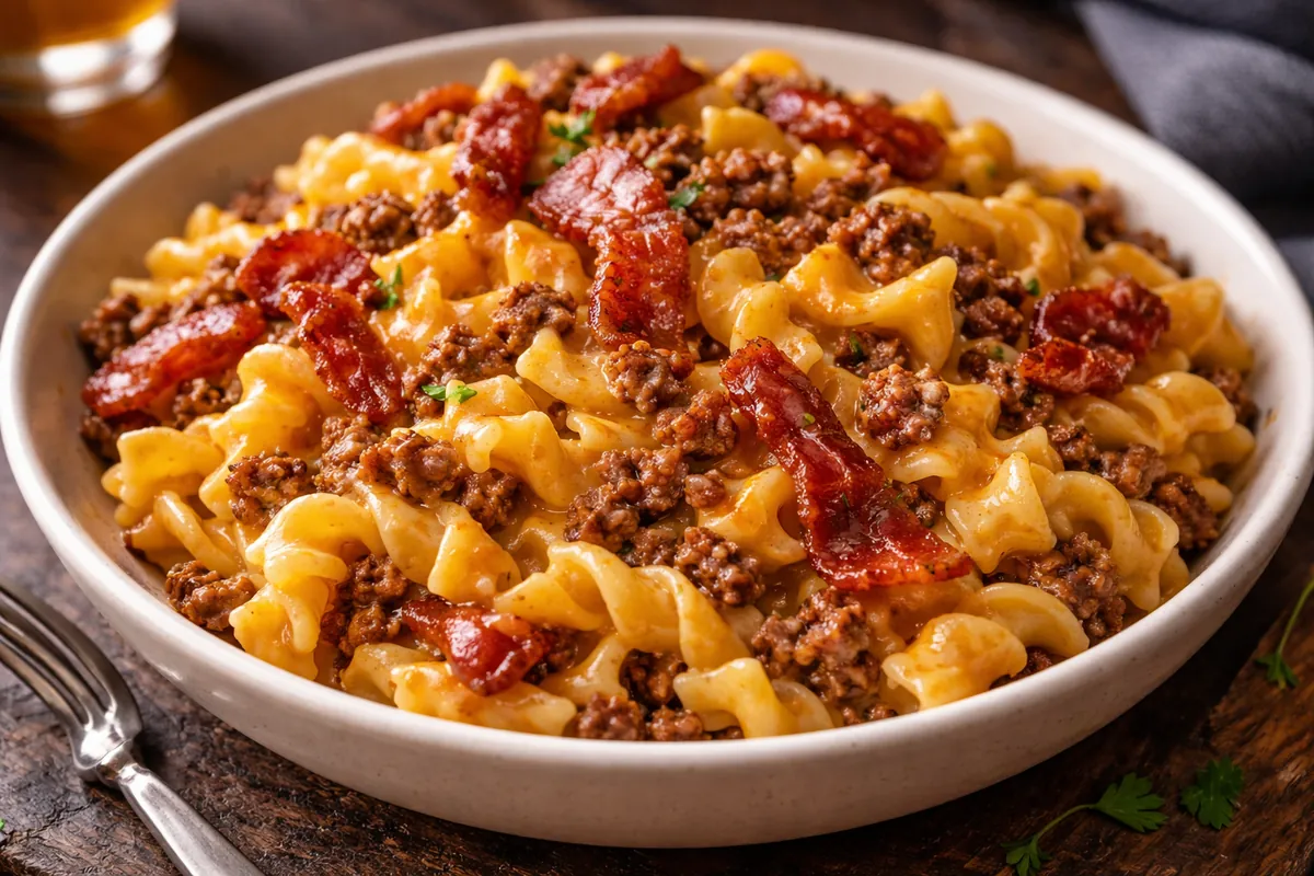 Bacon Cheeseburger Pasta: The Ultimate Weeknight Comfort Food