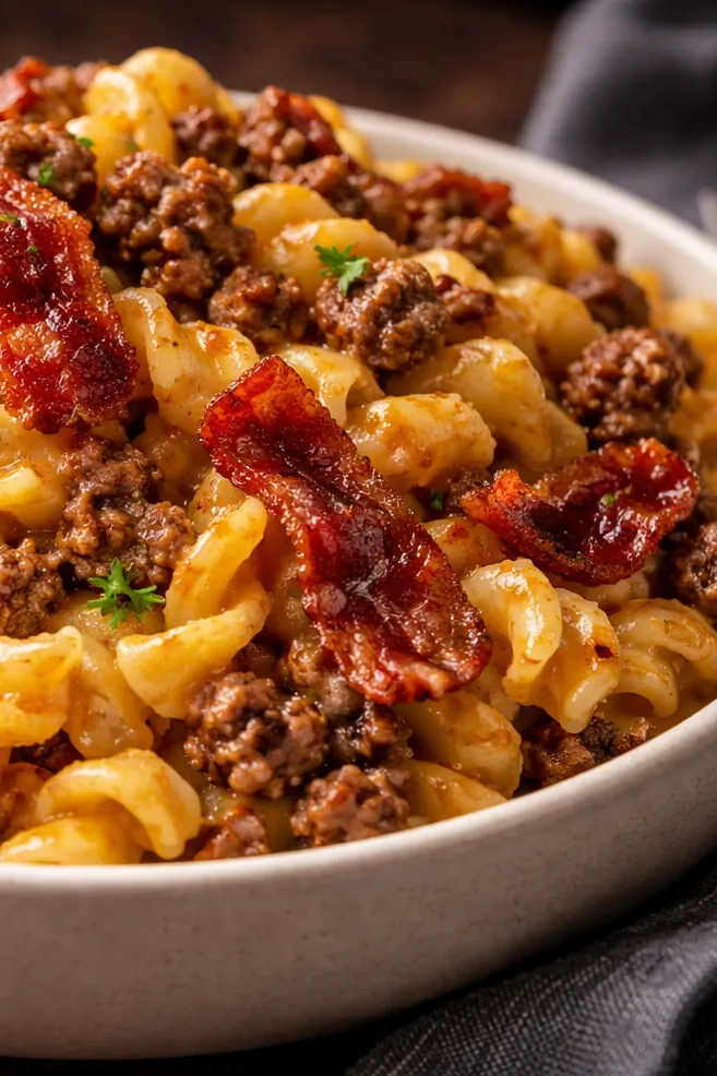 Bacon Cheeseburger Pasta: The Ultimate Weeknight Comfort Food