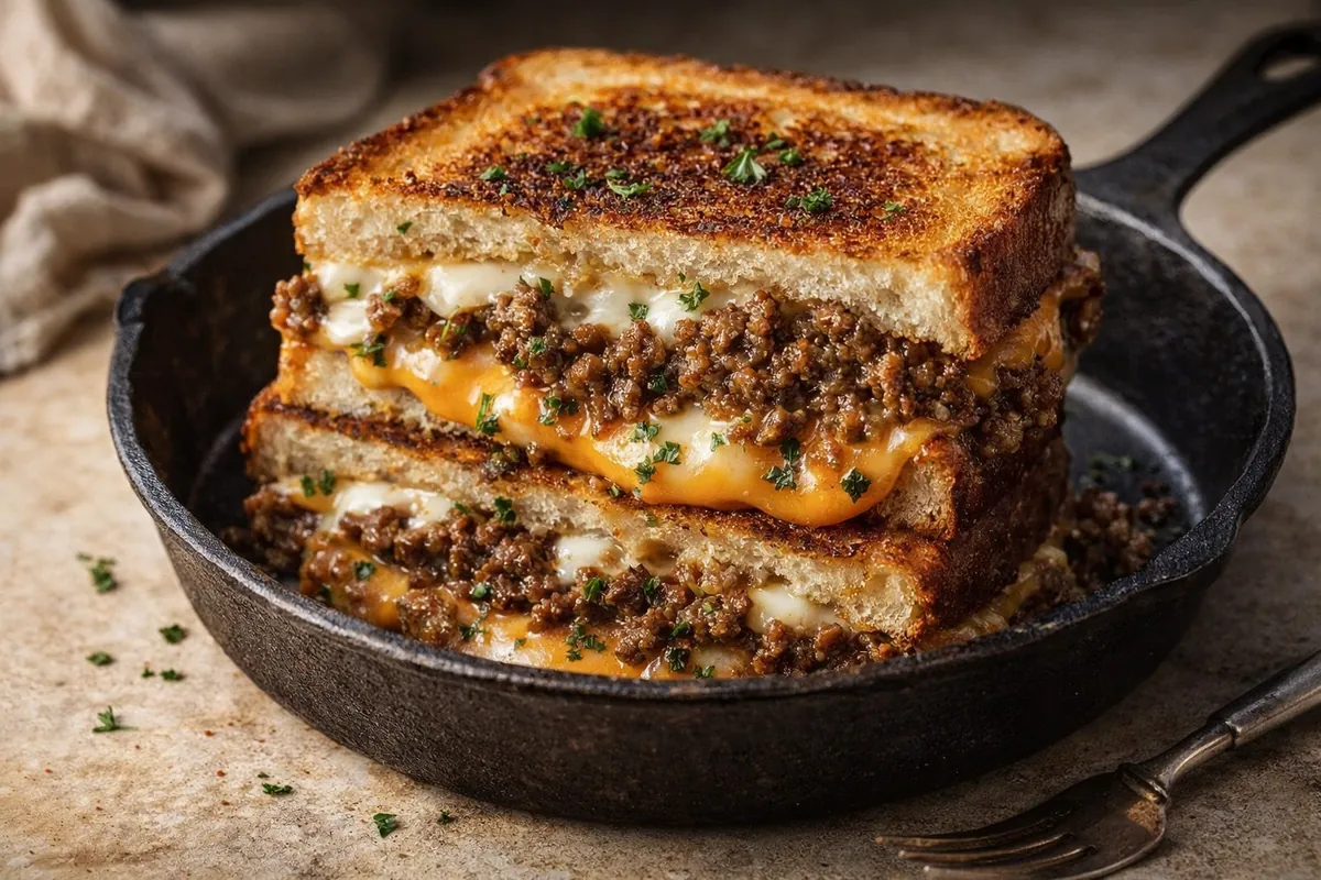 Cheesy Ground Beef Melt: The Ultimate Comfort Food Upgrade