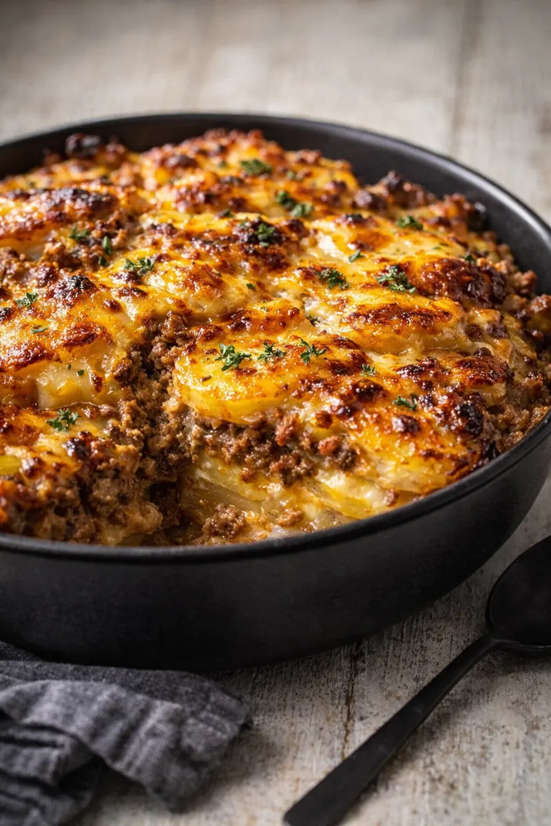 Cheesy Hamburger Casserole: The Ultimate Family Comfort Meal