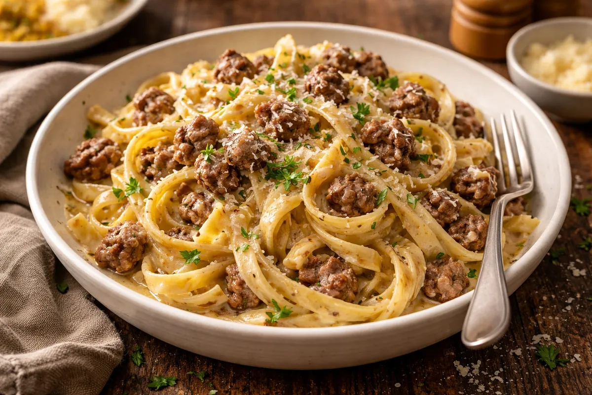 Creamy Beef Butter Pasta: The Ultimate One-Pot Comfort Meal
