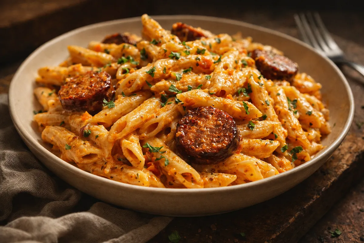 Creamy Cajun Sausage Pasta: The Ultimate One-Pot Comfort Meal
