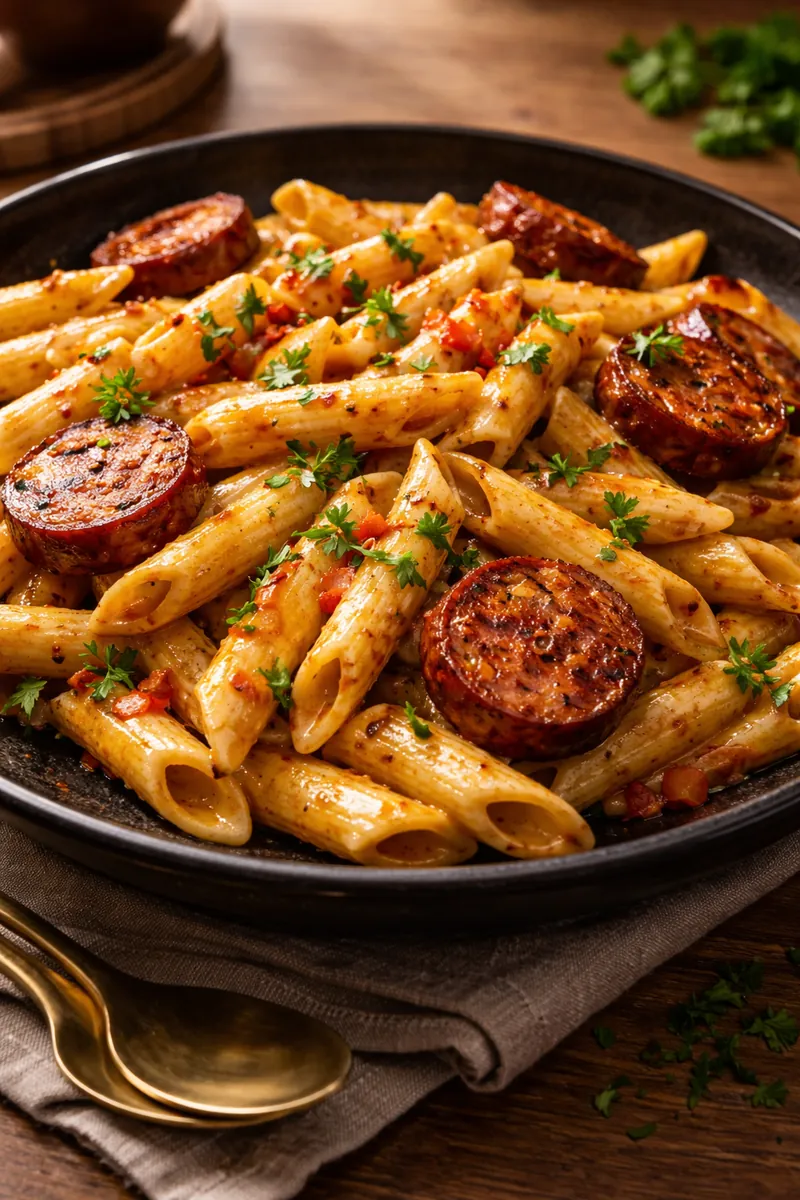 Creamy Cajun Sausage Pasta: The Ultimate One-Pot Comfort Meal