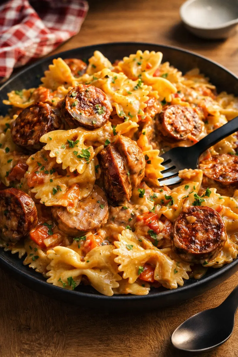 Creamy Cajun Sausage Pasta: The Ultimate 30-Minute One-Pot Meal