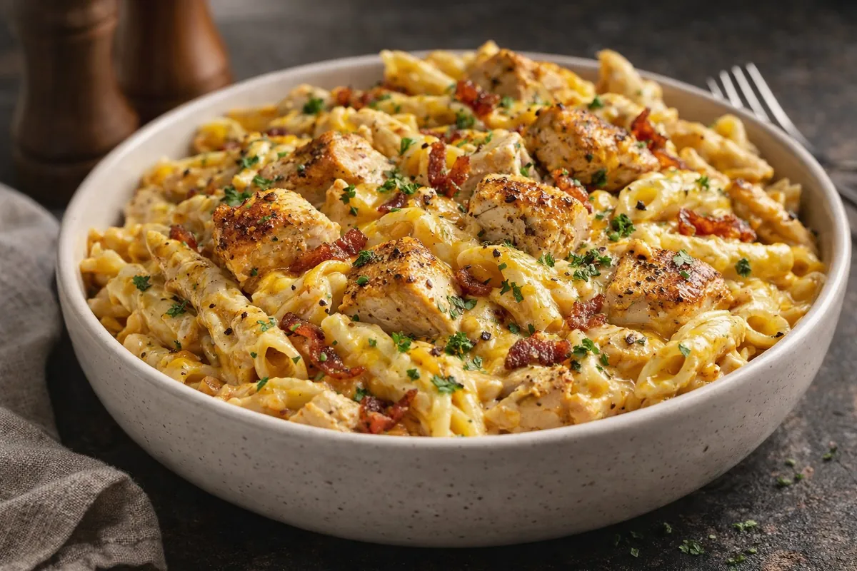 Creamy Crack Chicken Pasta: The Ultimate One-Pot Comfort Meal