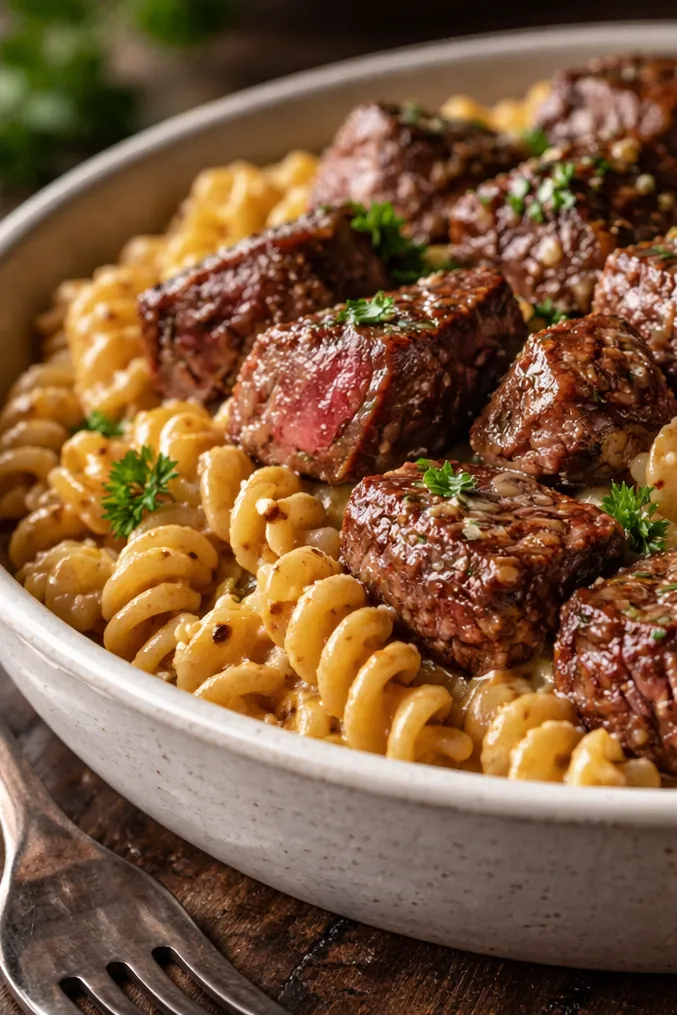 Creamy Garlic Butter Steak Pasta: The Ultimate One-Pan Comfort Meal