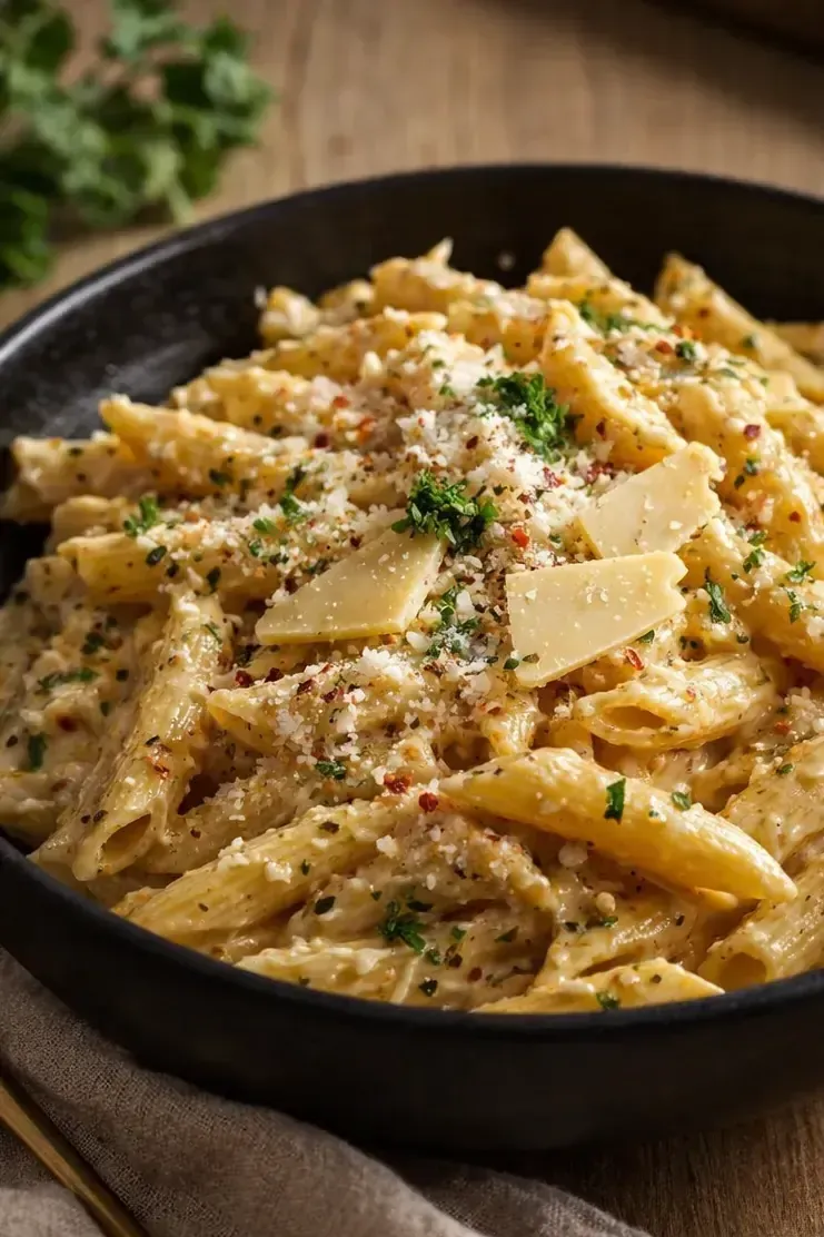 Creamy Garlic Pasta with a Silky One-Pot Sauce