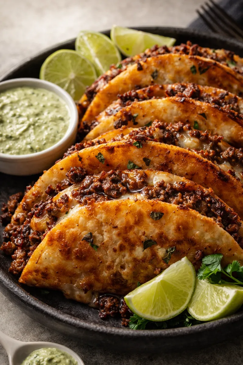 Crispy Ground Beef Tacos That Are Better Than Takeout