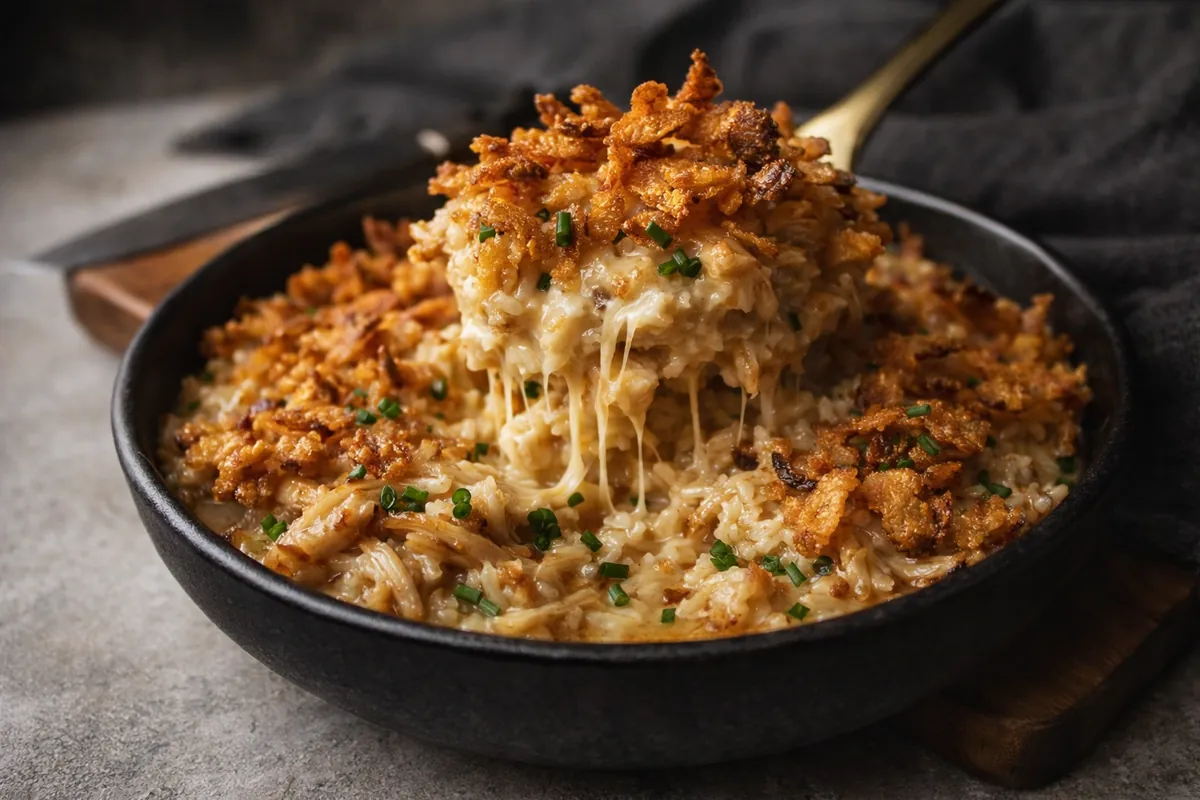 French Onion Chicken Rice: The Ultimate Cozy Weeknight Bake