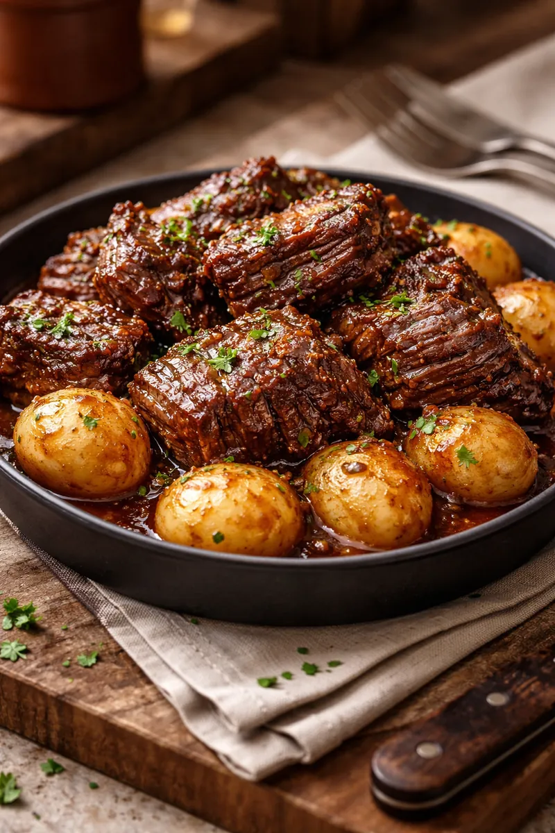 Garlic Butter Beef Recipe – Easy Dinner Idea