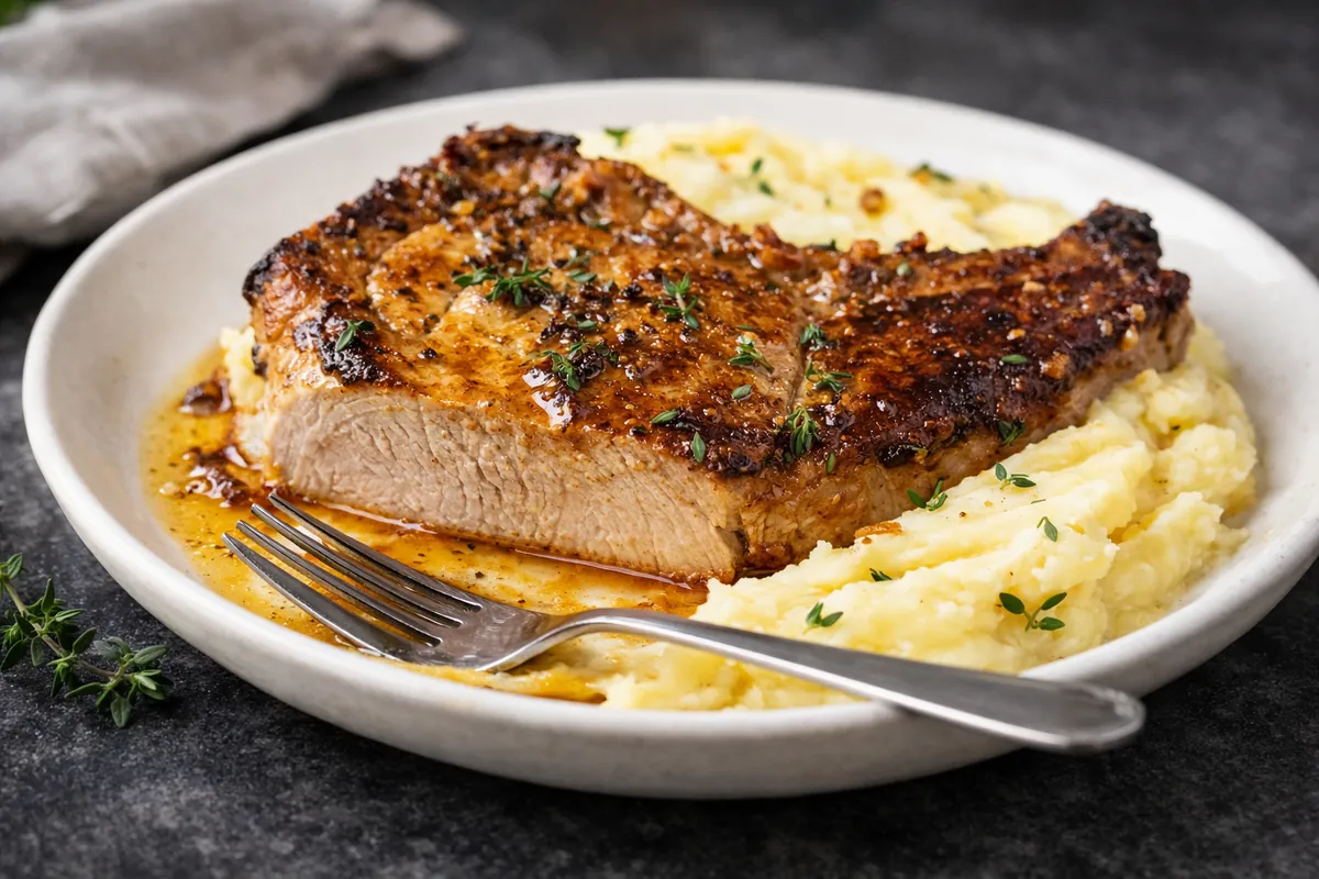 Garlic Butter Pork Chops With A Perfectly Golden Crust