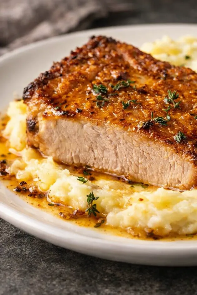Garlic Butter Pork Chops With A Perfectly Golden Crust