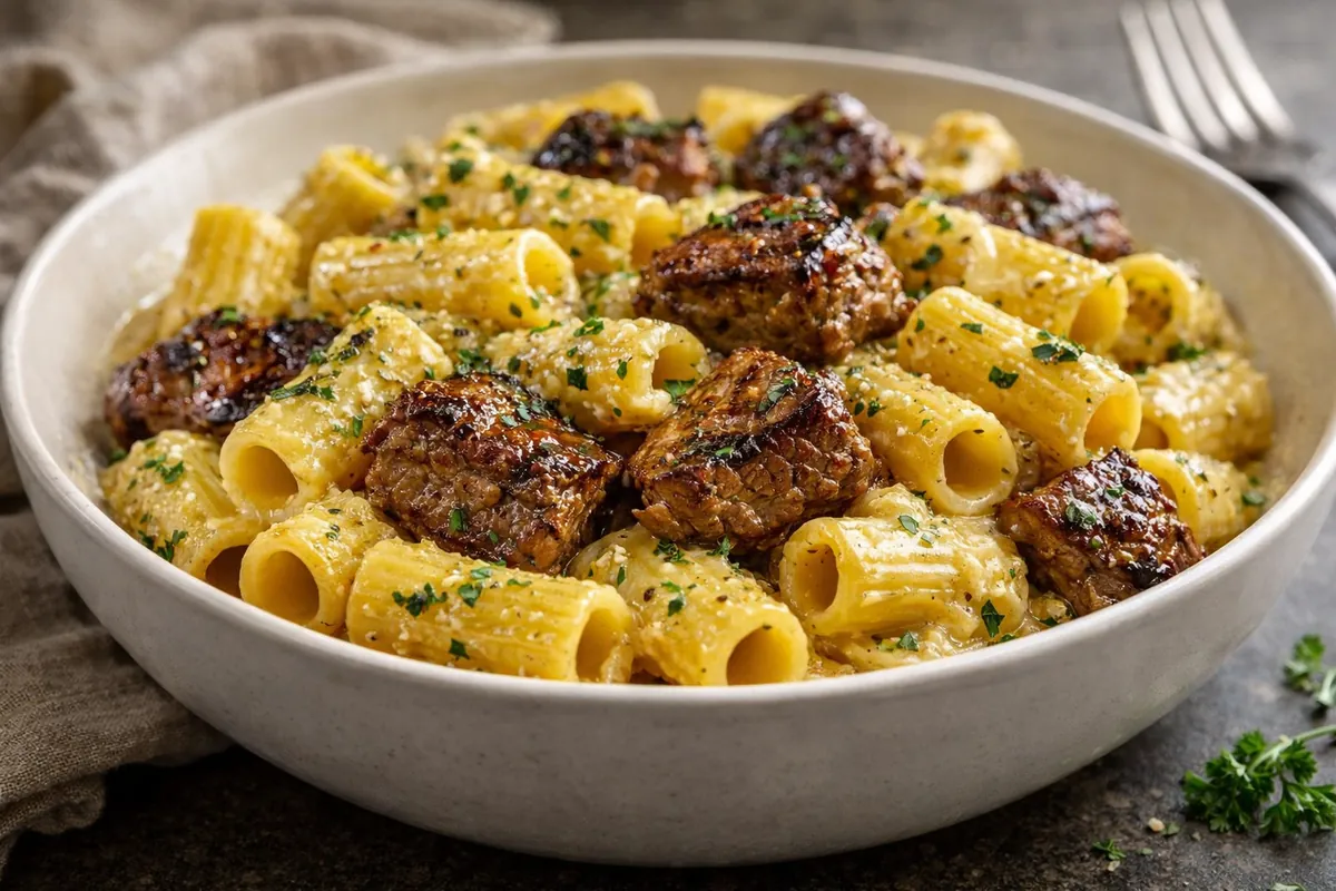 Garlic Butter Steak Rigatoni: The Ultimate 30-Minute Comfort Meal