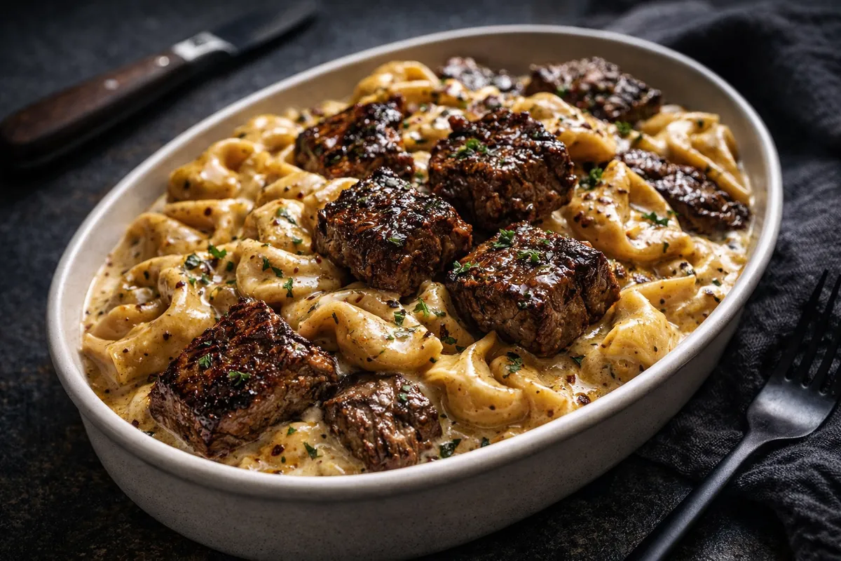 Garlic Steak Tortellini: The Ultimate 30-Minute Comfort Meal