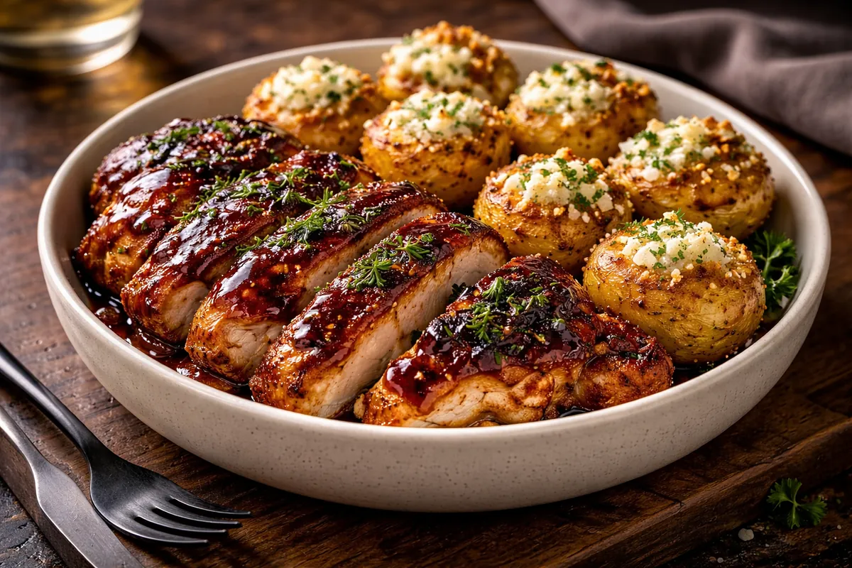 Honey BBQ Chicken Potatoes: The Ultimate One-Pan Comfort Meal