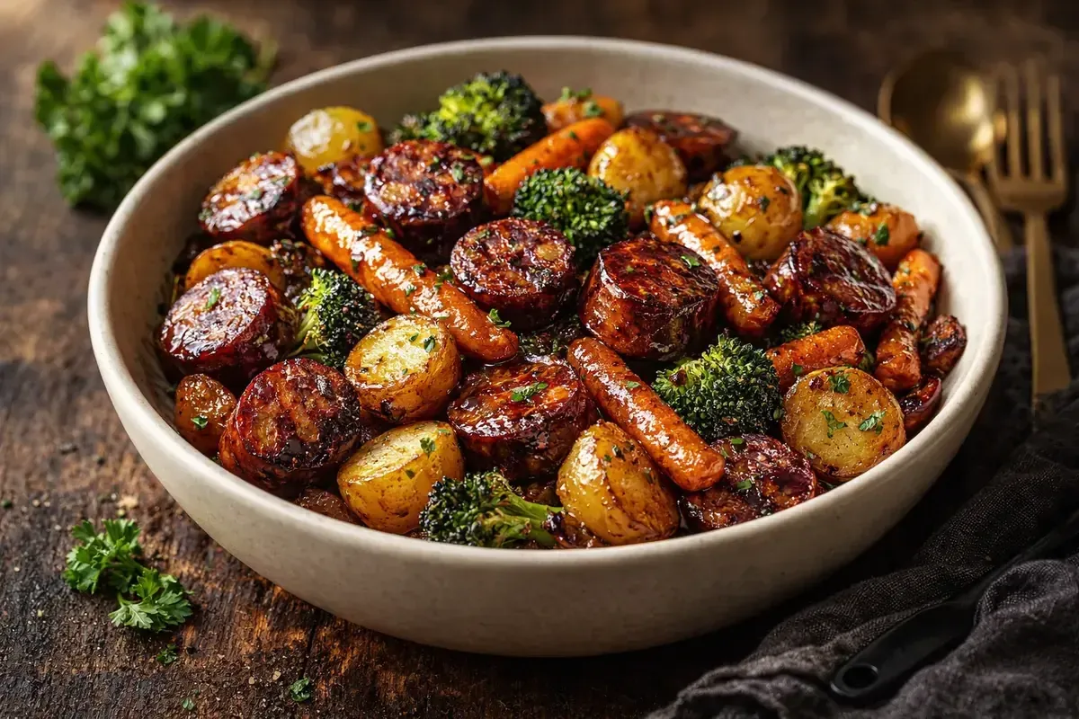 Honey Garlic Kielbasa: The Ultimate One-Pan Family Dinner