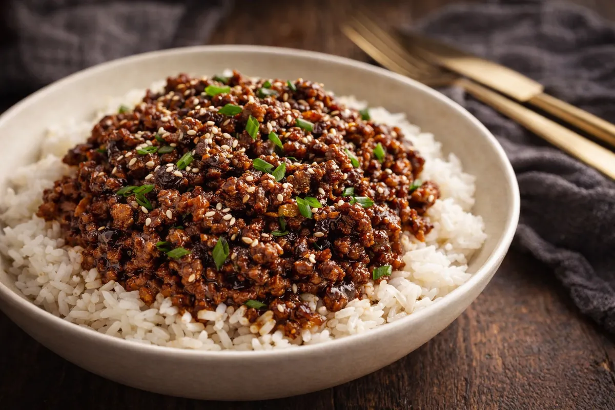 Korean Ground Beef Bowl: The Ultimate 25-Minute Weeknight Dinner