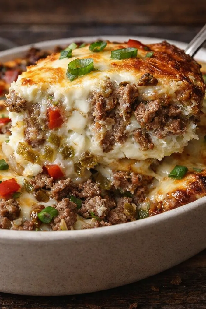 Philly Cheesesteak Casserole: The Ultimate Cheesy Low-Carb Comfort Food