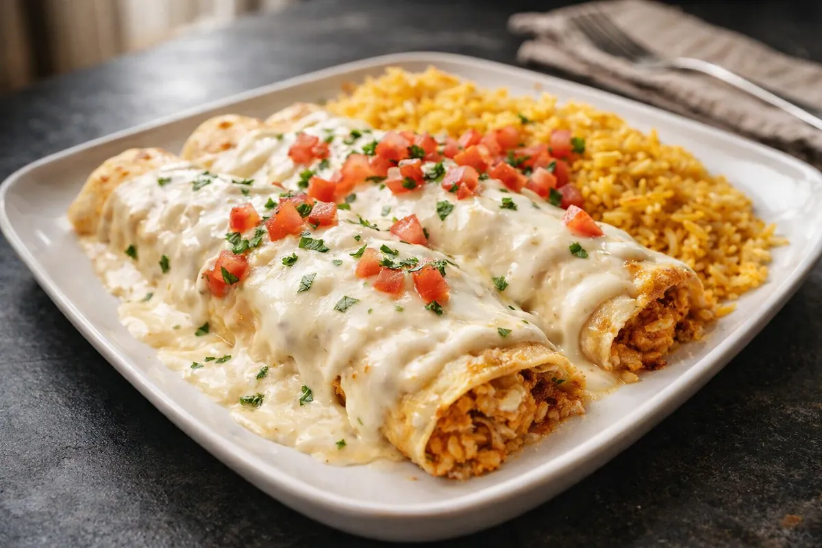 Queso Chicken Enchiladas That Will Change Your Dinner Game