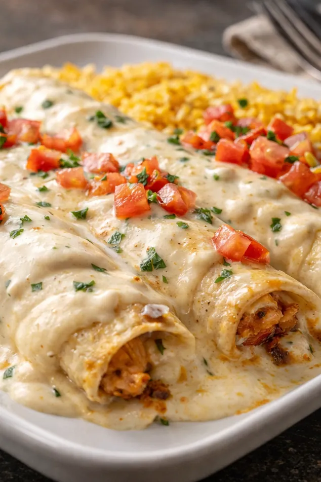 Queso Chicken Enchiladas That Will Change Your Dinner Game