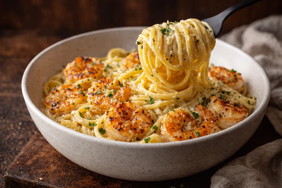 Shrimp Scampi Cream Pasta: The Ultimate Cheesy Seafood Comfort