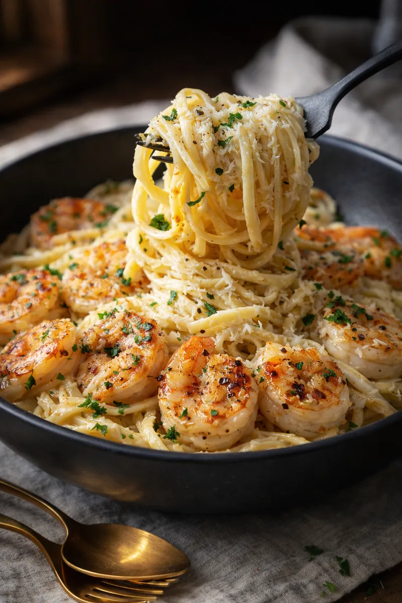 Shrimp Scampi Cream Pasta: The Ultimate Cheesy Seafood Comfort