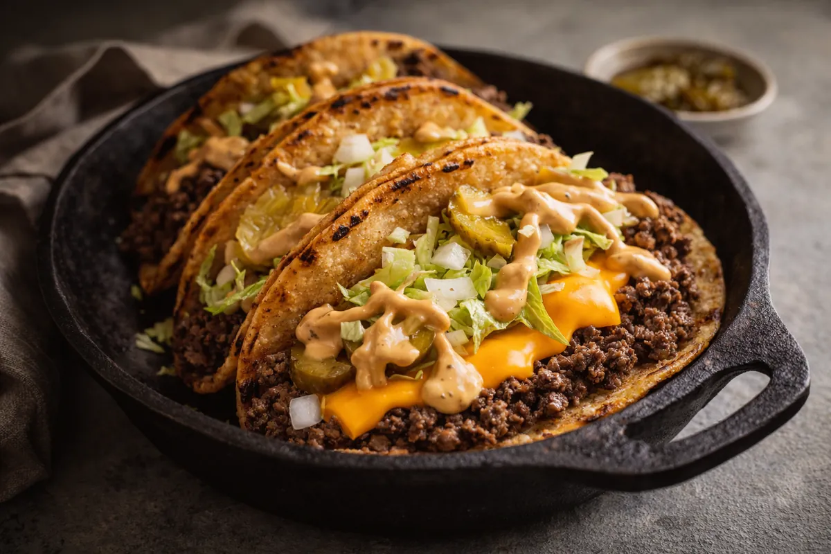 Smash Burger Tacos: The Crispy 20-Minute Mashup You Need