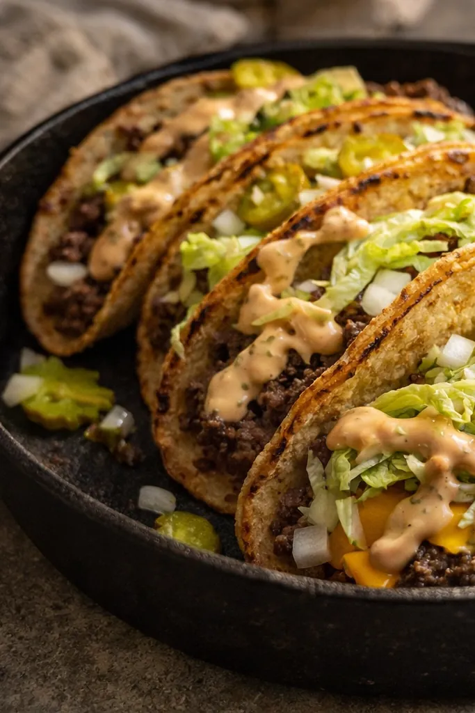 Smash Burger Tacos: The Crispy 20-Minute Mashup You Need