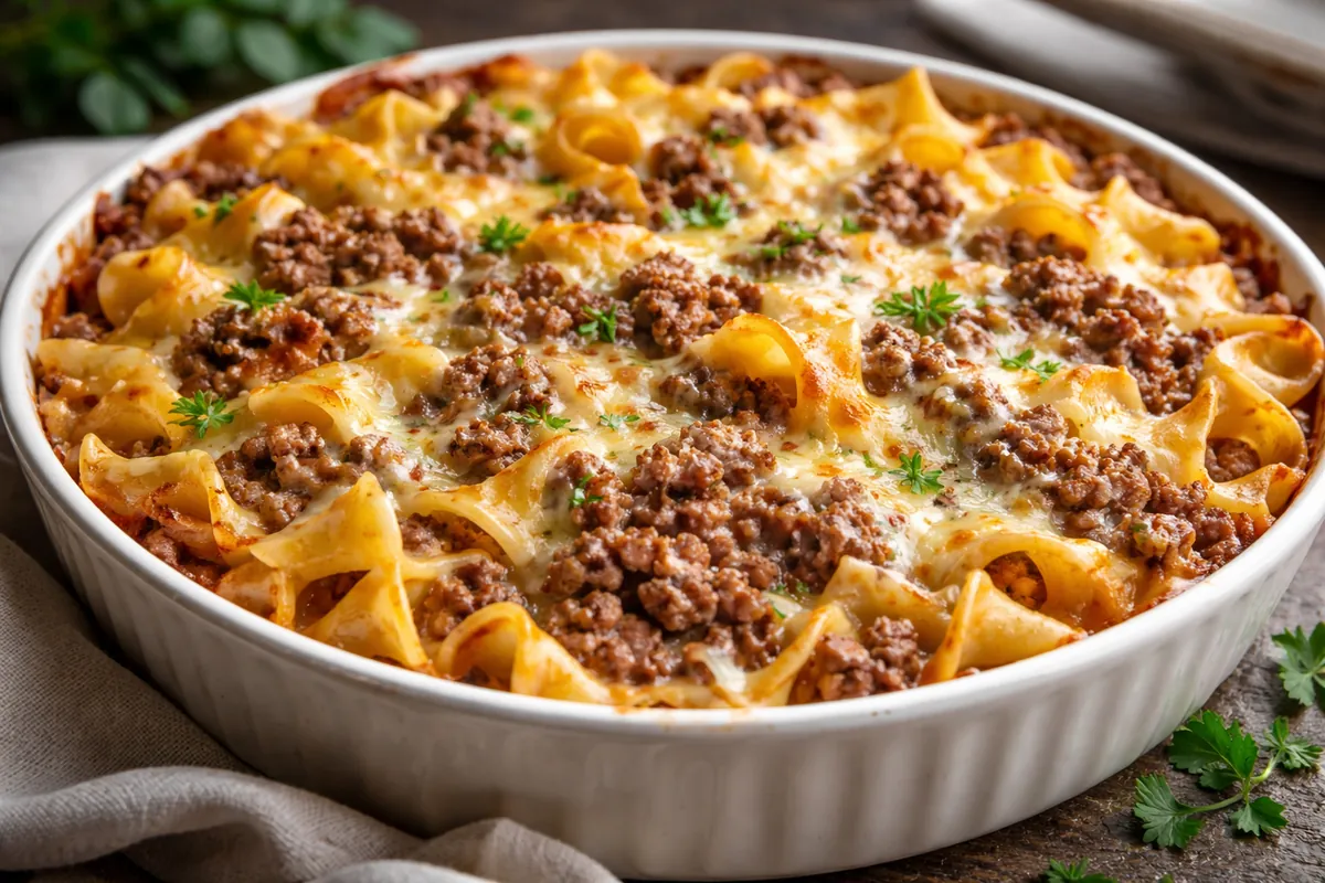 Sour Cream Beef Noodles: The Ultimate Creamy Comfort Food Bake