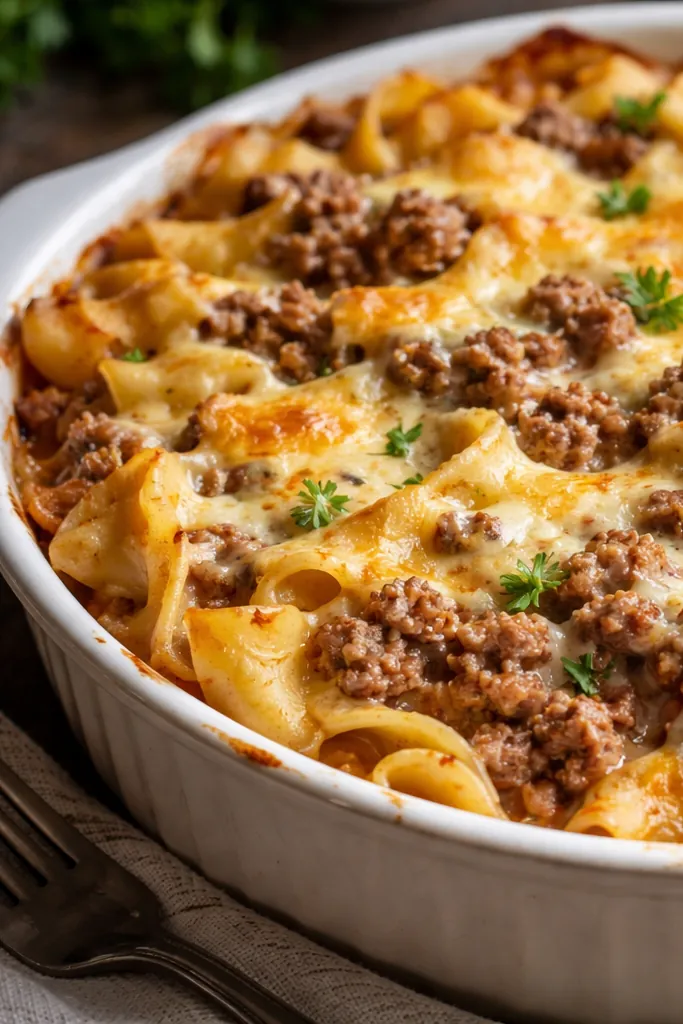 Sour Cream Beef Noodles: The Ultimate Creamy Comfort Food Bake