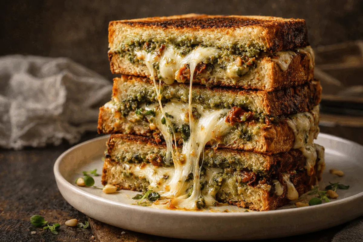 Sourdough Pesto Grilled Cheese: The Ultimate Gourmet Comfort Food