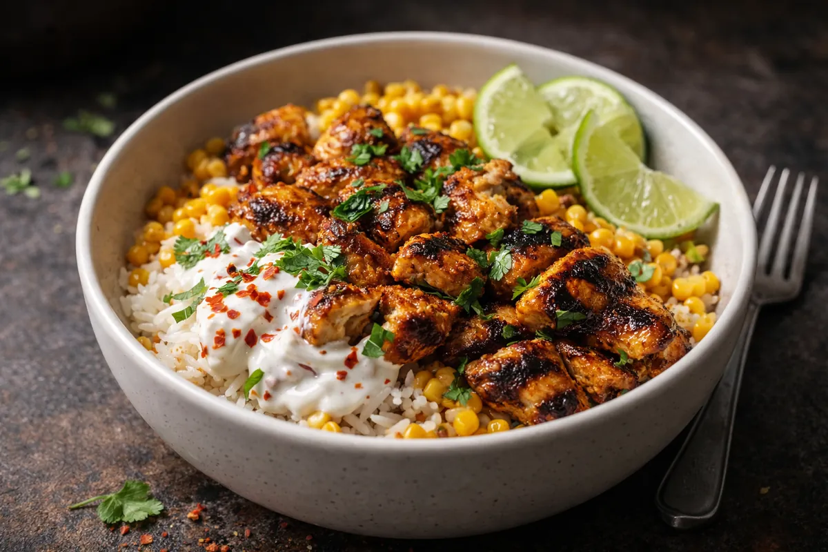 Street Corn Chicken Rice Bowl: The Ultimate Easy Weeknight Meal