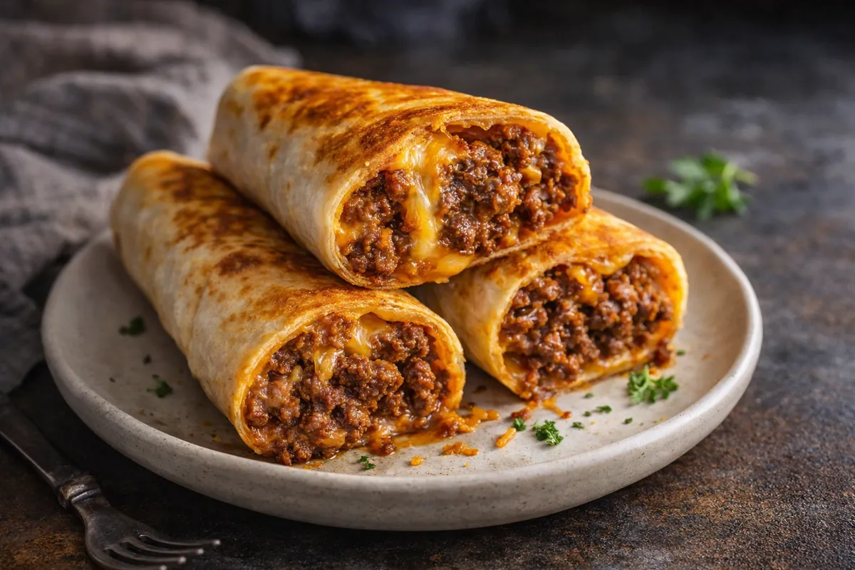 Crispy Beef Chimichangas for Easy Dinner Ideas