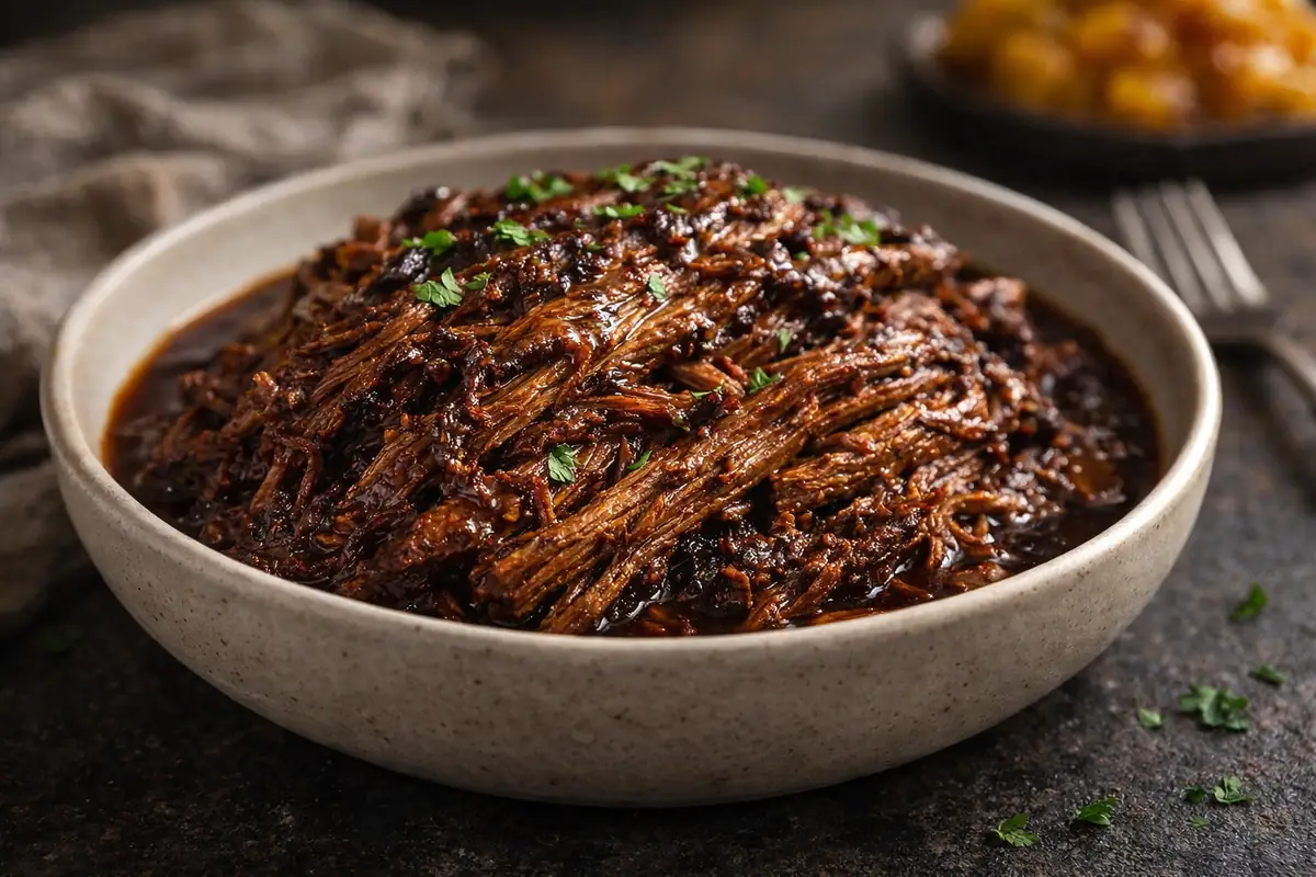 Tender Caramelized Pulled Beef Brisket for Easy Dinner Ideas