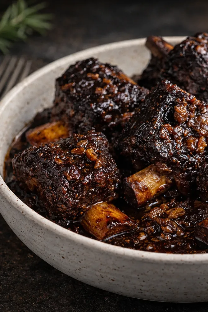 Tender Balsamic Bourbon Short Rib What to Cook Tonight