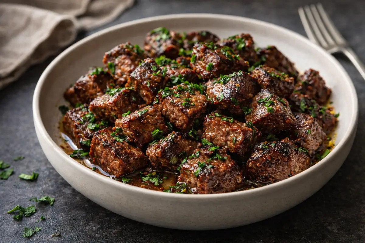 Juicy Garlic Butter Steak Bites Quick Dinner Ideas