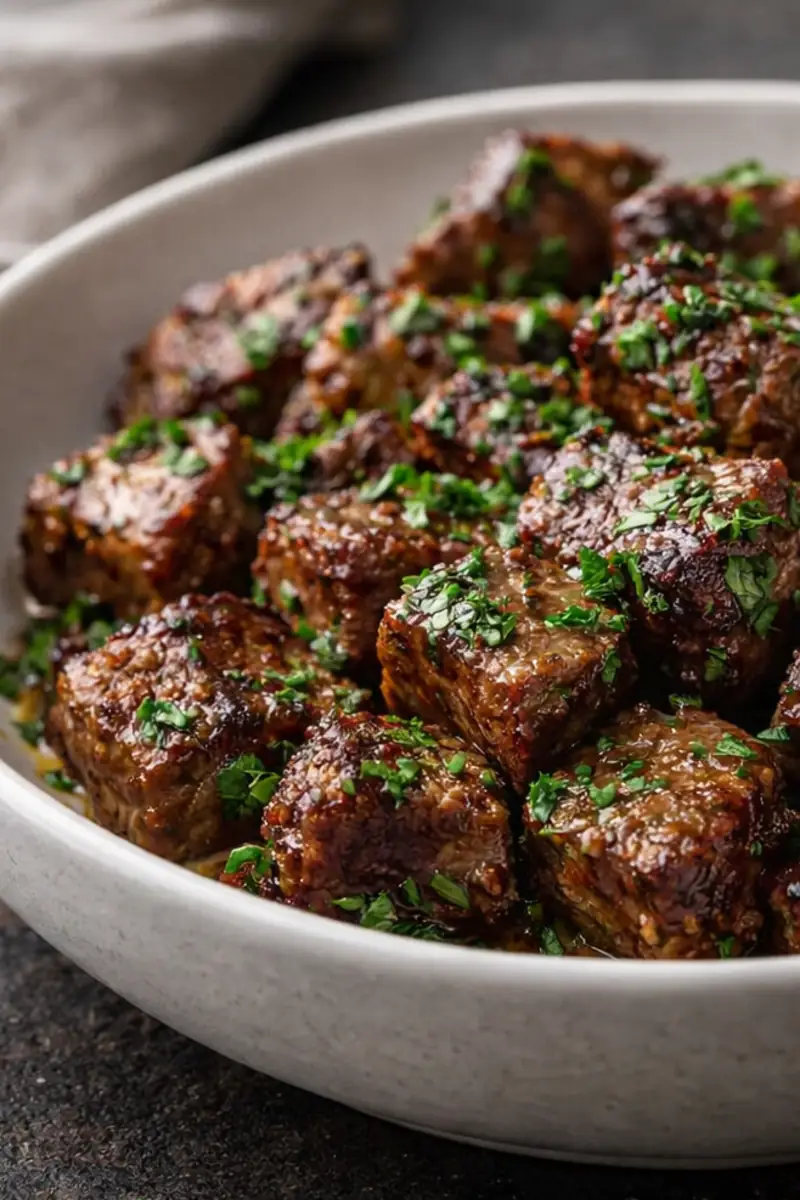 Juicy Garlic Butter Steak Bites Quick Dinner Ideas