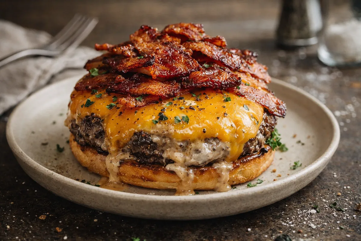 Juicy Crack Burger Easy Dinner Ideas