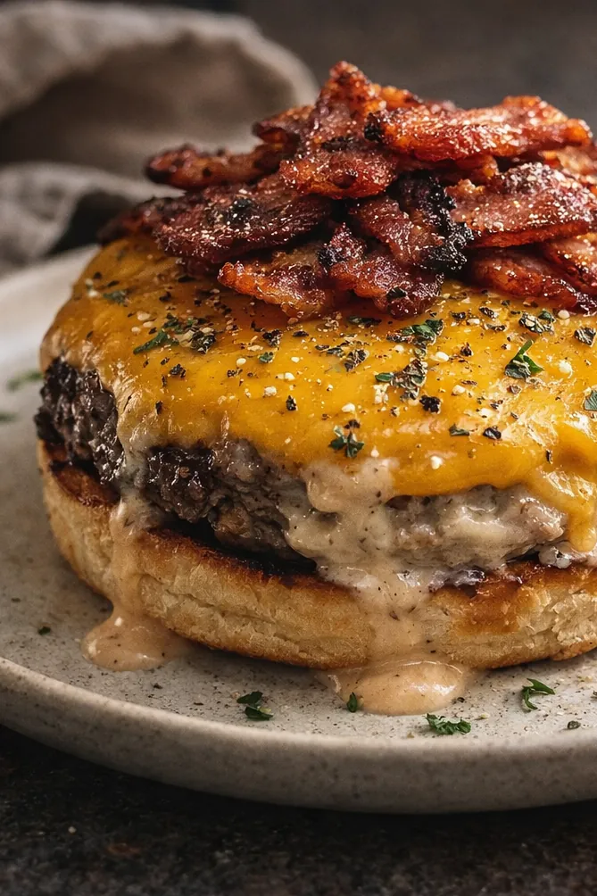 Juicy Crack Burger Easy Dinner Ideas