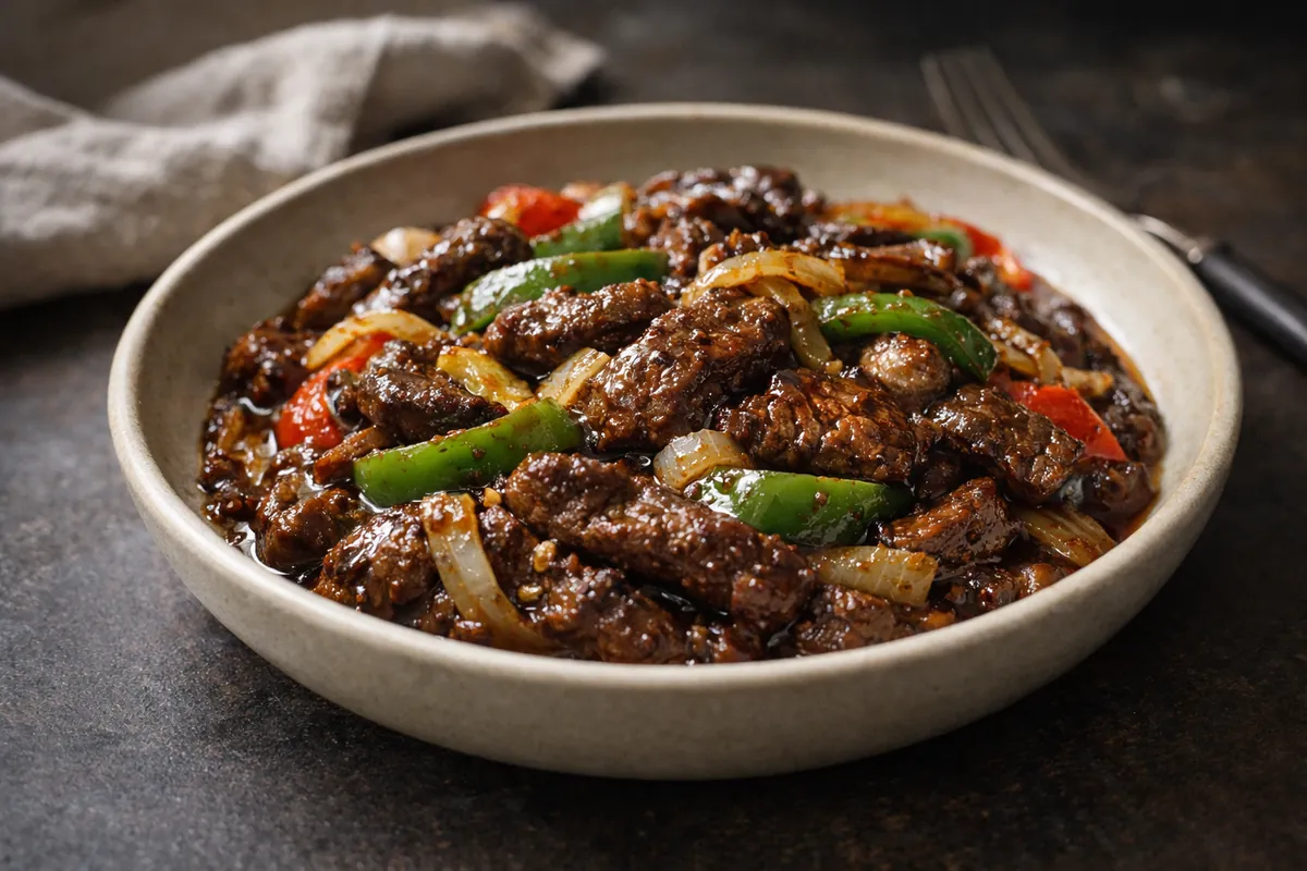 Saucy Chinese Pepper Steak Quick Dinner Ideas