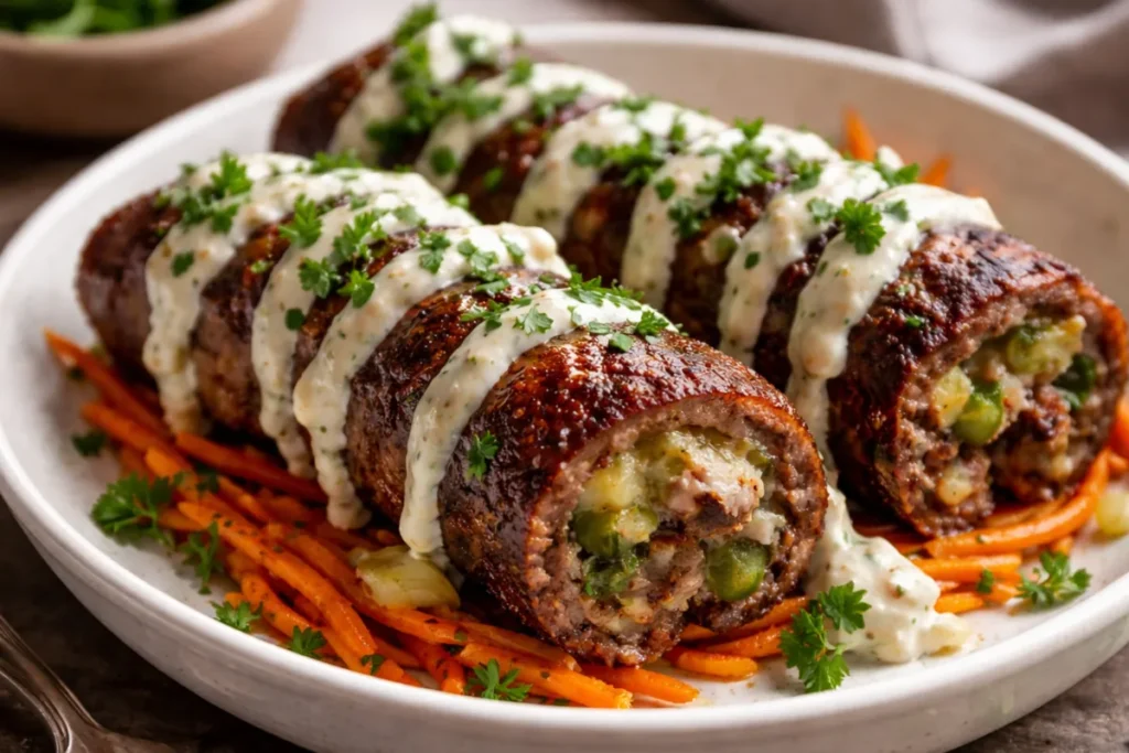 A Platter Of Crispy Hatch Green Chile Steak Roll Ups Quick Dinner