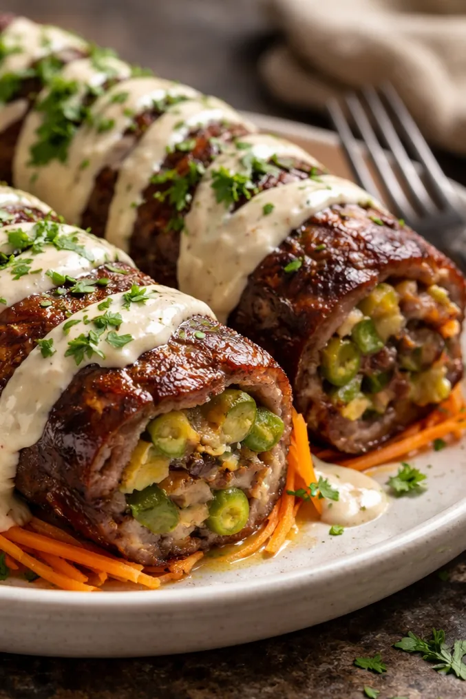 Crispy Hatch Green Chile Steak Roll Ups Quick Dinner Ideas