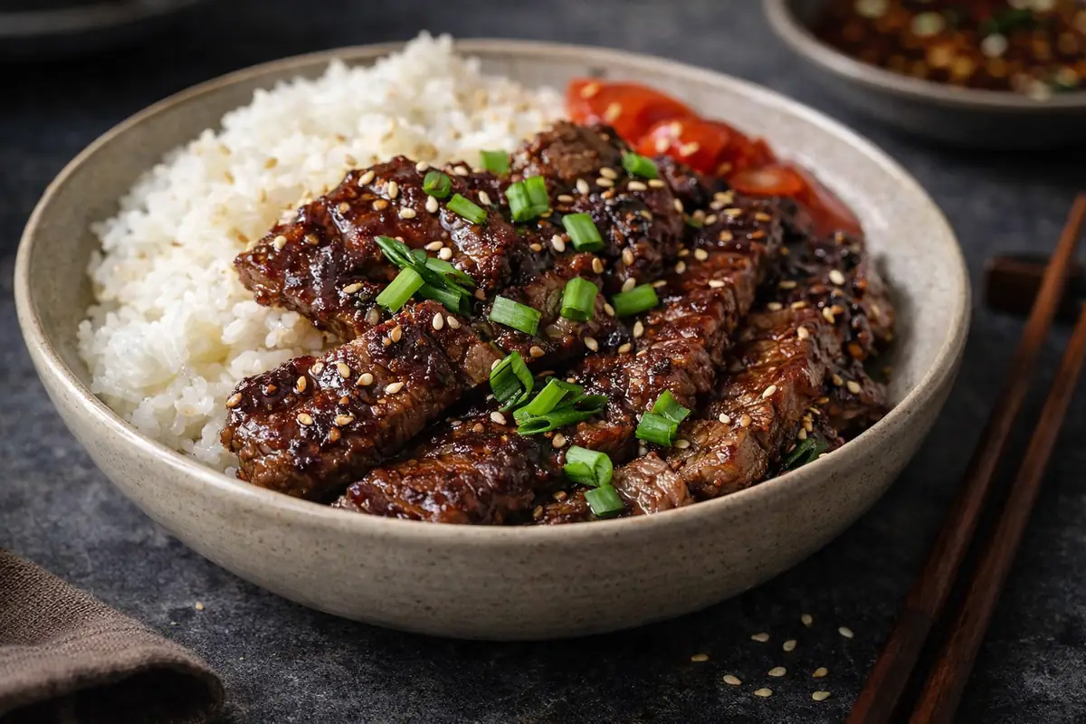 Saucy Beef Yakiniku for Quick Dinner Ideas