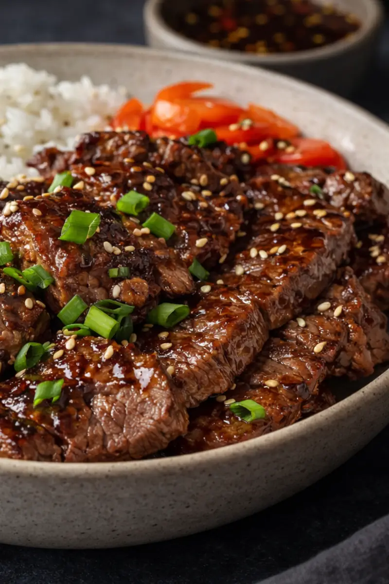 Saucy Beef Yakiniku for Quick Dinner Ideas