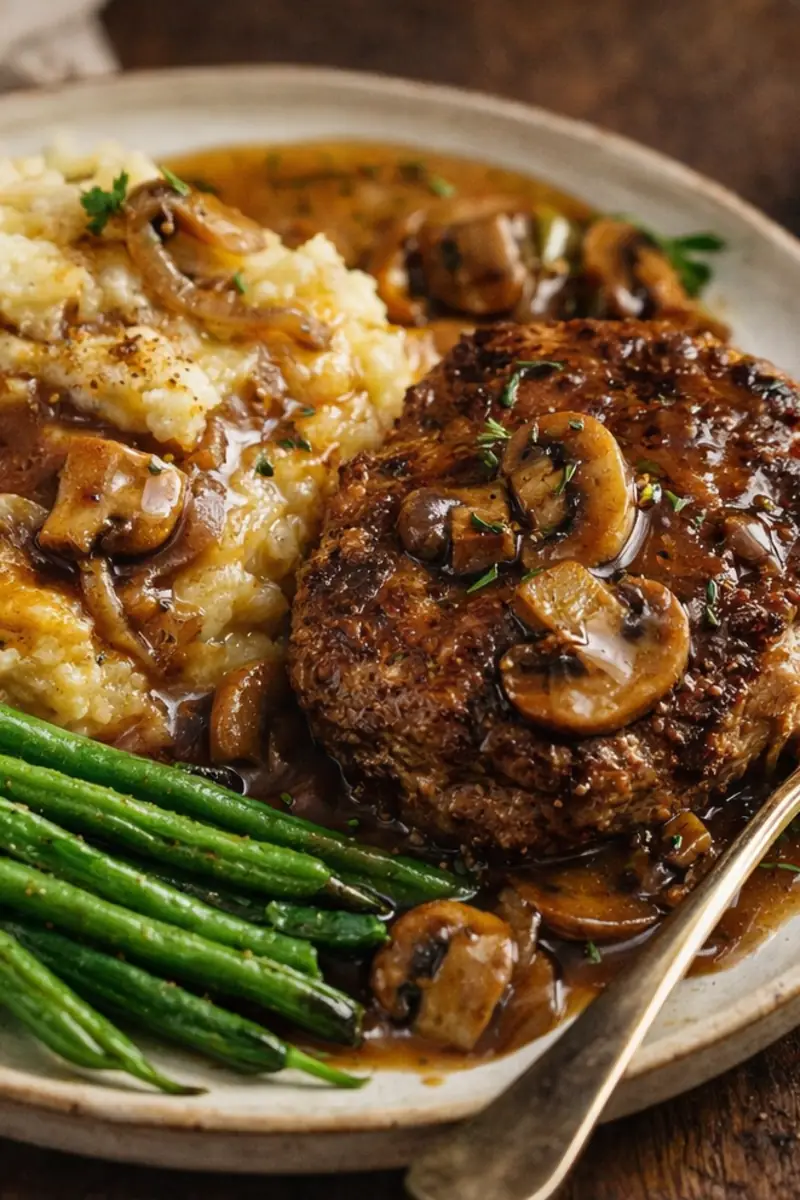 Saucy Bobby Flay Salisbury Steak Quick Dinner Ideas