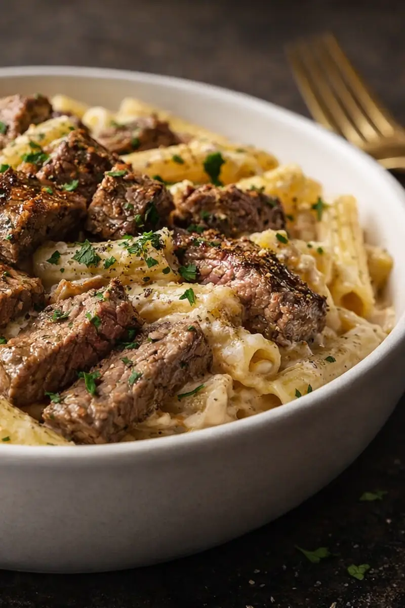 Creamy Steak Pasta Quick Dinner Ideas