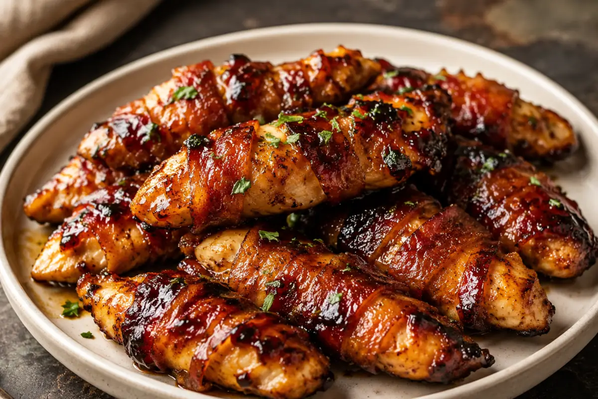 Crispy 5 Ingredient Bacon Brown Sugar Chicken Tenders Weeknight Win On A