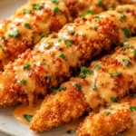 Crispy Bang Bang Chicken For Easy Dinners With Glossy Sauce And Parsley
