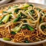 Crispy Cantonese Chow Mein for Easy Dinners Crispy Cantonese Chow Mein For Easy Dinners With Bean Sprouts And Bok