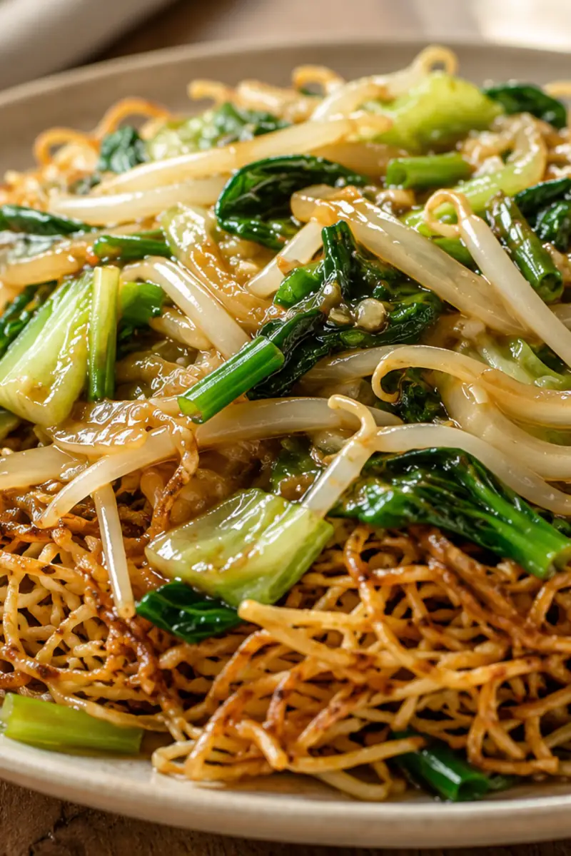Crispy Cantonese Chow Mein for Easy Dinners